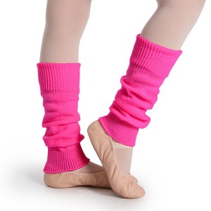 Kids' Bloch Ankle Legwarmers Knitwear Neon Pink | LUSSX26896