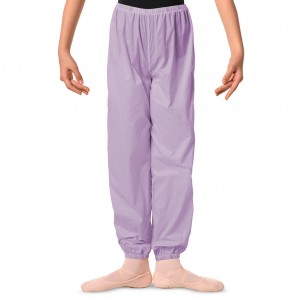 Kids' Bloch Children Ripstop Pants Bottoms Lilac | LUSSX12222