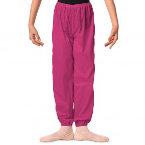 Kids' Bloch Children Ripstop Pants Bottoms Raspberry | XUSGW75176