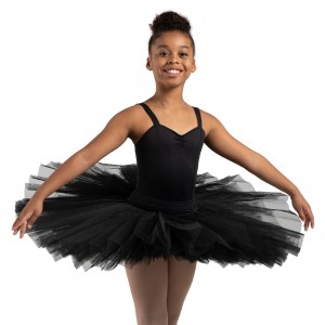 Kids' Bloch Classic Practice Skirts Black | PUSER17523