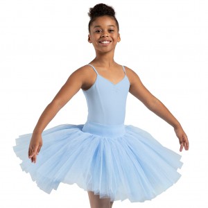 Kids' Bloch Classic Practice Skirts Bluebird | YUSGT97436