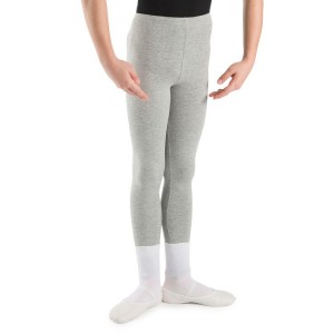 Kids' Bloch Dale Footless Tight Grey Marle | USNEJ82862