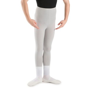 Kids' Bloch Dale Footless Tight Silver | PUSQX71644