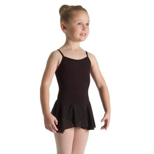 Kids' Bloch Mirella Alice Cami Tween Leotards Black | USNEJ98735