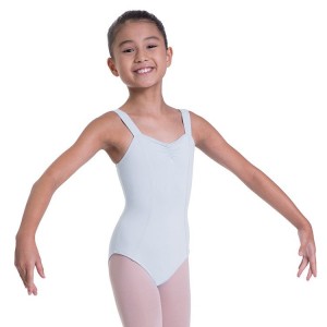 Kids' Bloch Overture Obelia Princess Seam Leotards White | FUSUI65650