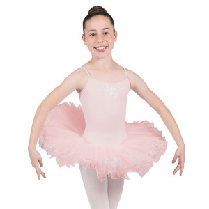 Kids' Bloch Silvana Diamante Tutu Leotards Candy Pink | USDYB52668