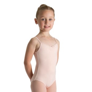 Kids' Bloch Teresa Pinch Front And Back Leotards Light Pink | DUSVO51776