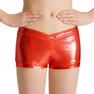 Kids' Bloch Vegas Short Bottoms Red | USXMI10101