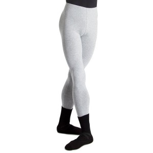 Men's Bloch Dale High Waist Full Length Tight Grey Marle | UUSTG41227