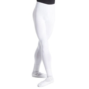 Men's Bloch Dale High Waist Full Length Tight White | USCIF71966