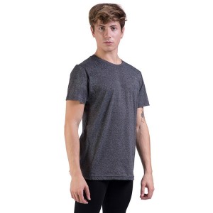 Men's Bloch Heath Relaxed Slim Fit Tops Dark Heather | AUSDF44476