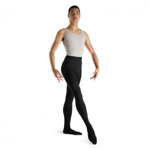 Men's Bloch Mirella Footed Tight Black | EUSVG82443