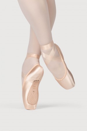 Women's Bloch Alpha Pointe Shoes Pink | QUSUV84144