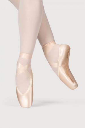 Women's Bloch Amelie Soft Pointe Shoes Pink | YUSVQ97950