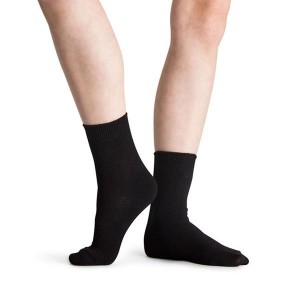 Women's Bloch Ankle Socks Black | PUSQX76584