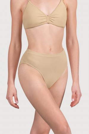 Women's Bloch Aquila High Waist Underwear Sand | SUSVO47237