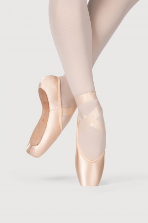 Women's Bloch Axiom Pointe Shoes Pink | LUSSX44557