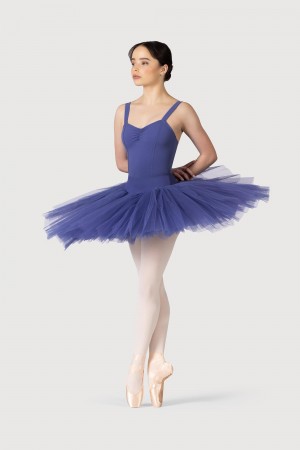 Women's Bloch Classic Practice ½ Tutu Skirts Lunar | USIIZ58294