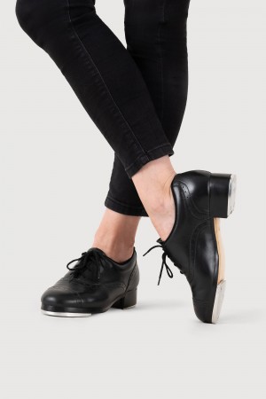 Women's Bloch Jason Samuels Smith Tap & Stage Shoes Black | YUSGT98581