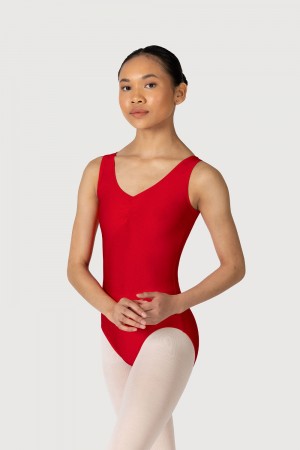 Women's Bloch Lyn Leotards Red | FUSHY38666