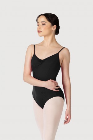 Women's Bloch Overture Oxana Quad Strap Leotards Black | GUSEC24673