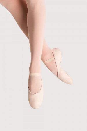 Women's Bloch Prolite II Canvas Ballet Flats Pink | USZDE85033