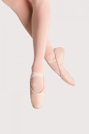 Women's Bloch Prolite II Leather Ballet Flats Pink | USNZX14447