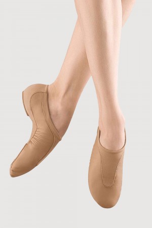 Women's Bloch Pulse Jazz Tan | USJBT53118