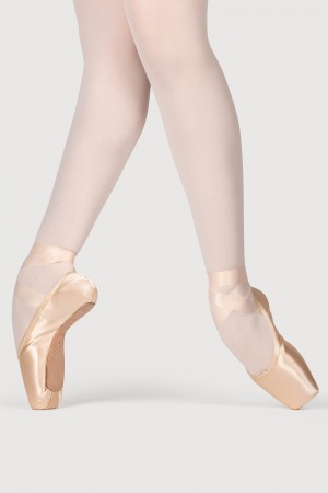 Women's Bloch Synthesis Pointe Shoes Pink | USXMI84466