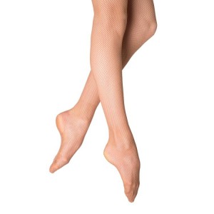 Women's Bloch Traditional Fishnet Footed Tight Tan | LUSTR10048