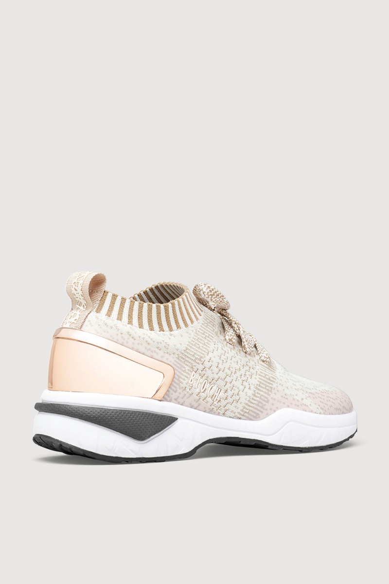 Kids' Bloch Alcyone Lifestyle Sneakers Beige | USIIZ84243