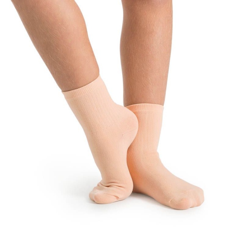 Kids\' Bloch Ballet Socks Pink | USJKU97706