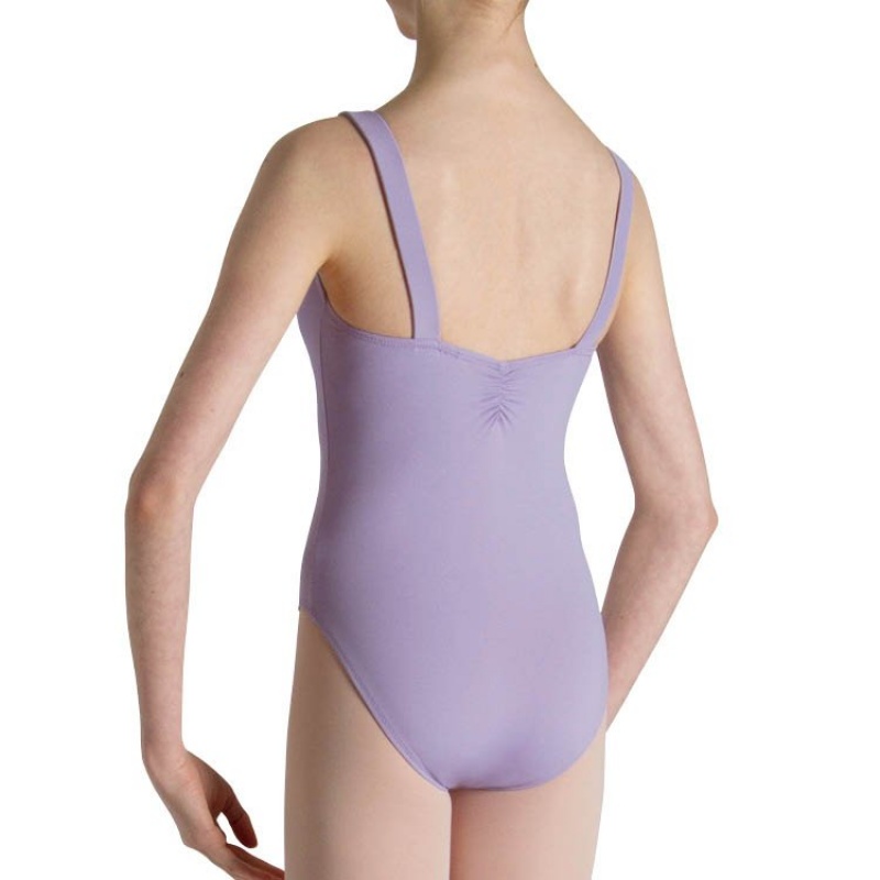 Kids' Bloch Celena French Princess Line Leotards Lilac | MUSFT24583