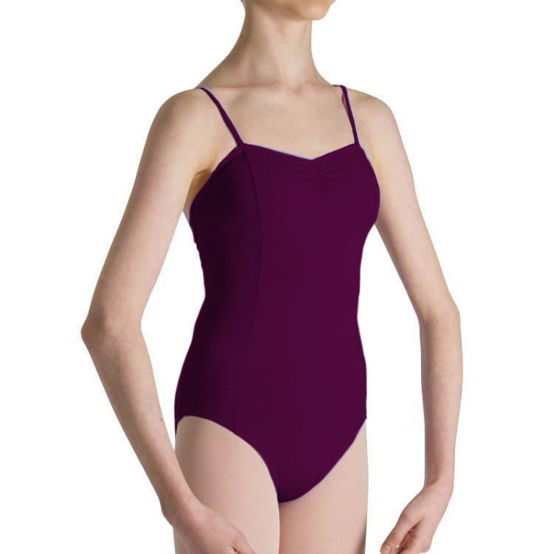 Kids' Bloch Celeste Princess Line Leotards Plum | MUSHR23451