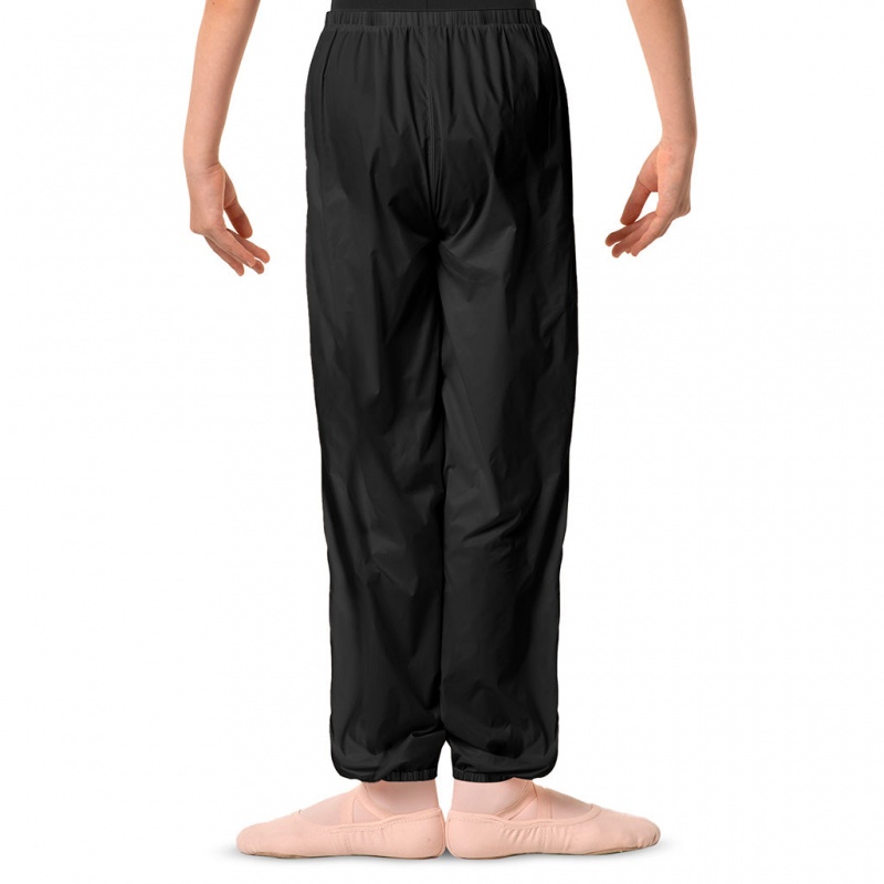 Kids' Bloch Children Ripstop Pants Bottoms Black | AUSDF79126