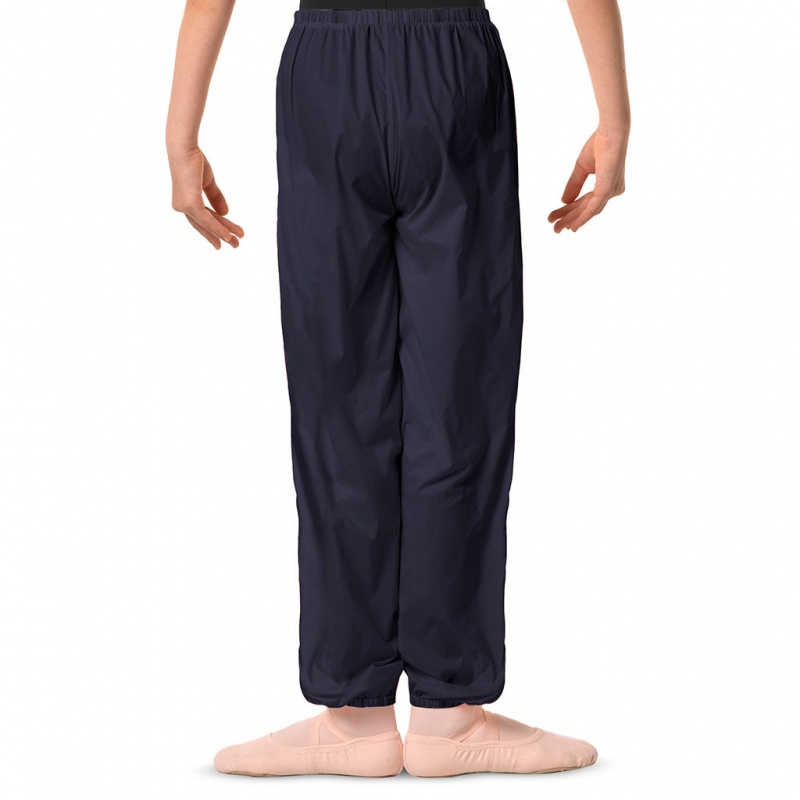 Kids' Bloch Children Ripstop Pants Bottoms Navy | USJZR23386