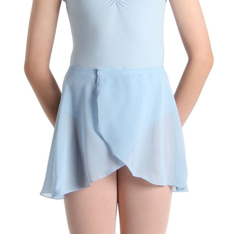 Kids\' Bloch Chita Skirts Ballet Blue | PUSQX31414