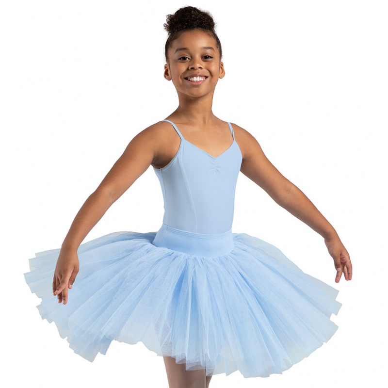 Kids\' Bloch Classic Practice Skirts Bluebird | YUSGT97436