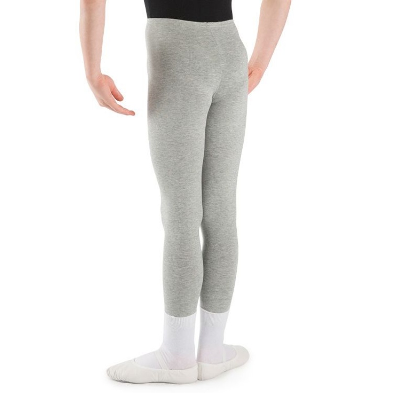 Kids' Bloch Dale Footless Tight Grey Marle | USNEJ82862