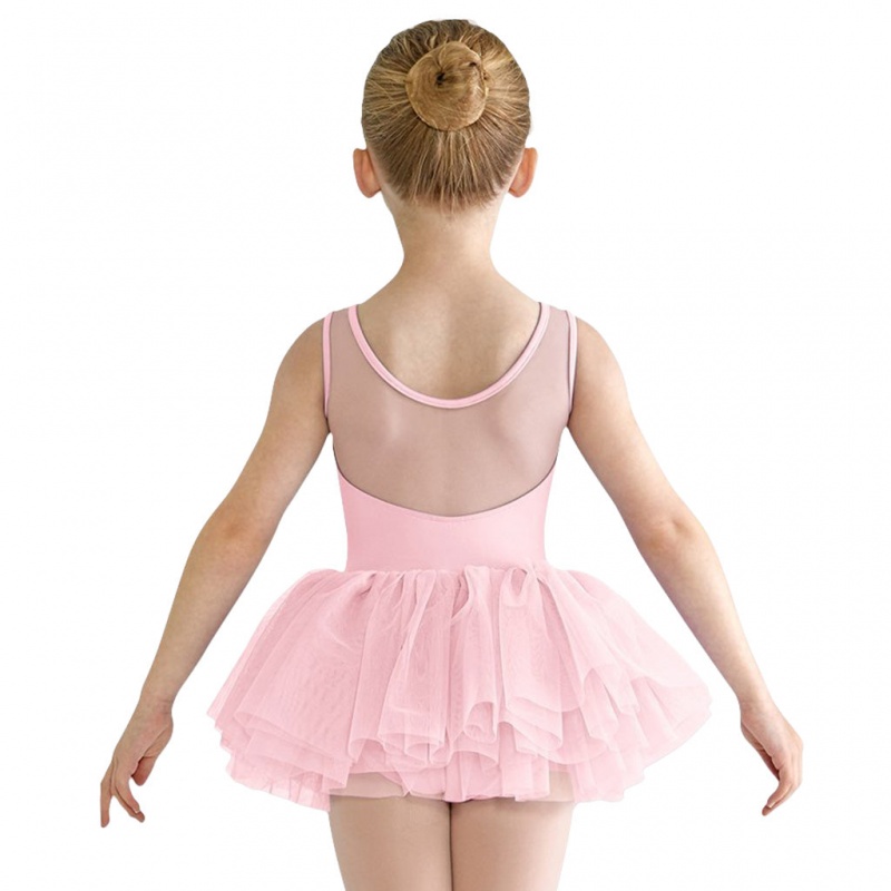 Kids' Bloch Emica Sweetheart Dress Candy Pink | USDYB14593