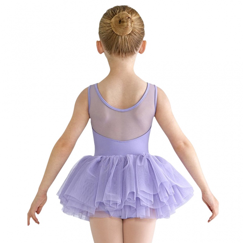 Kids' Bloch Emica Sweetheart Dress Lilac | AUSWC93614