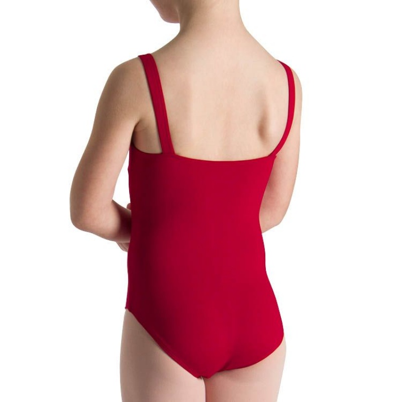 Kids' Bloch Evanleigh Princess Line Leotards Red | MUSFT20554