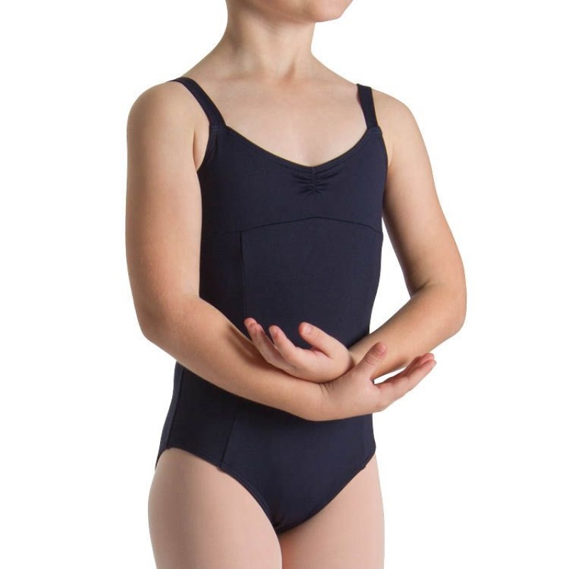 Kids' Bloch Evanleigh Princess Line Leotards Navy | GUSEC81548