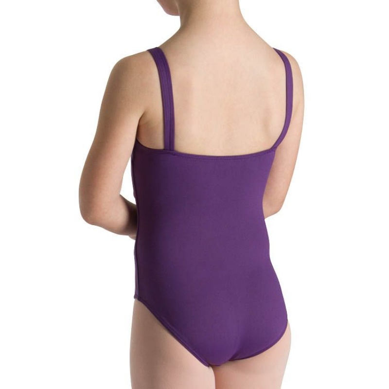 Kids' Bloch Evanleigh Princess Line Leotards Purple | YUSVQ18780