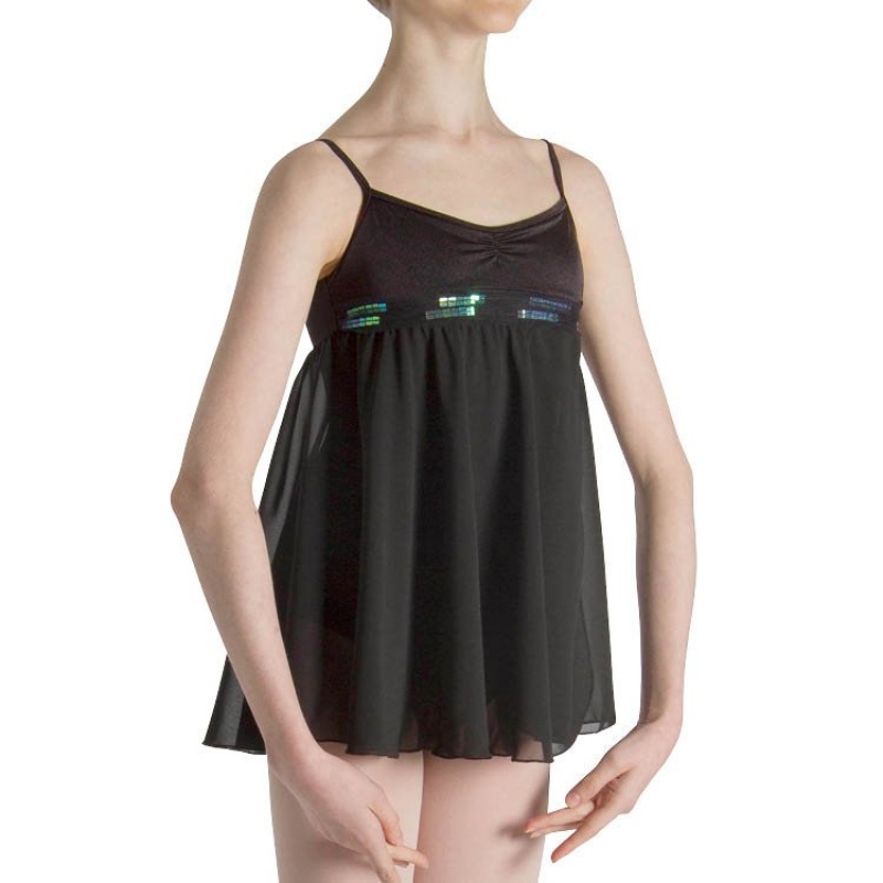 Kids' Bloch Haruna Leotards Black | USIIZ47666