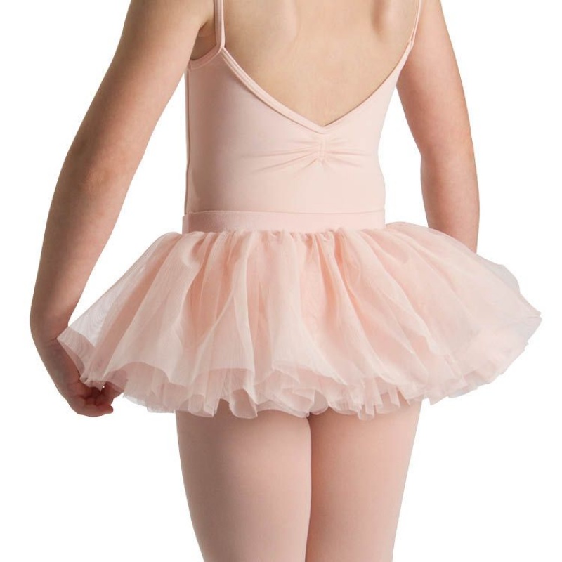 Kids' Bloch Hurley Layered Skirts Light Pink | FUSUI24867