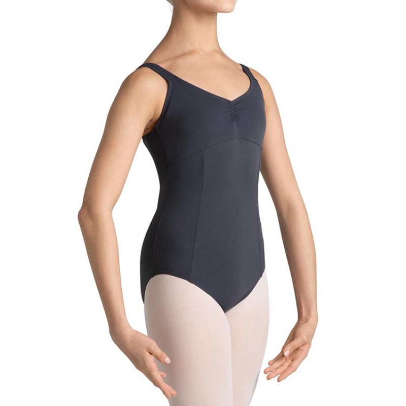 Kids' Bloch Imperial Paradise Contour Leotards Squalo | USQAV90671