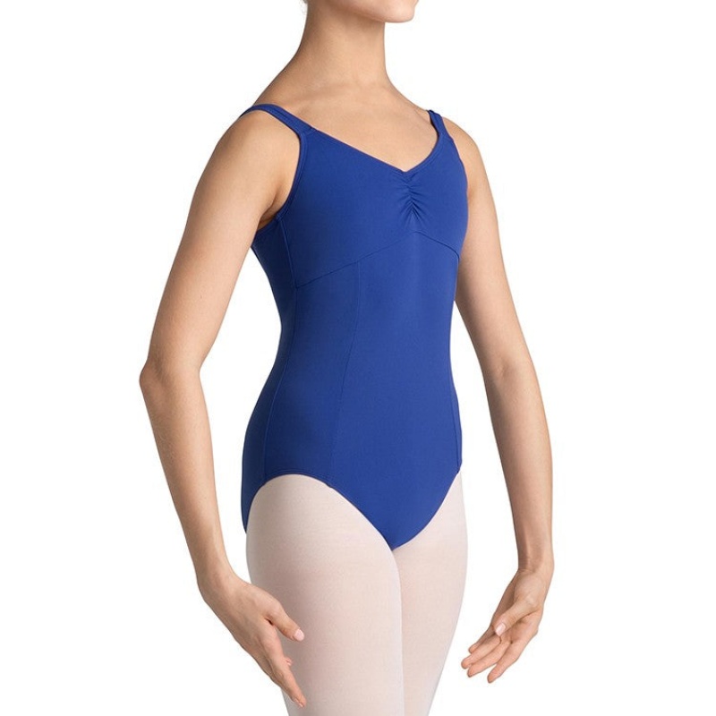 Kids' Bloch Imperial Paradise Contour Leotards Sea Blue | EUSHC38926