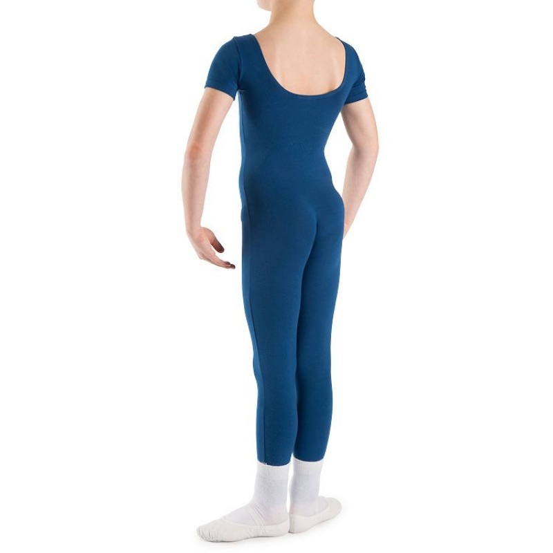 Kids' Bloch Matt Unitard Tight Diesel | XUSBH71441