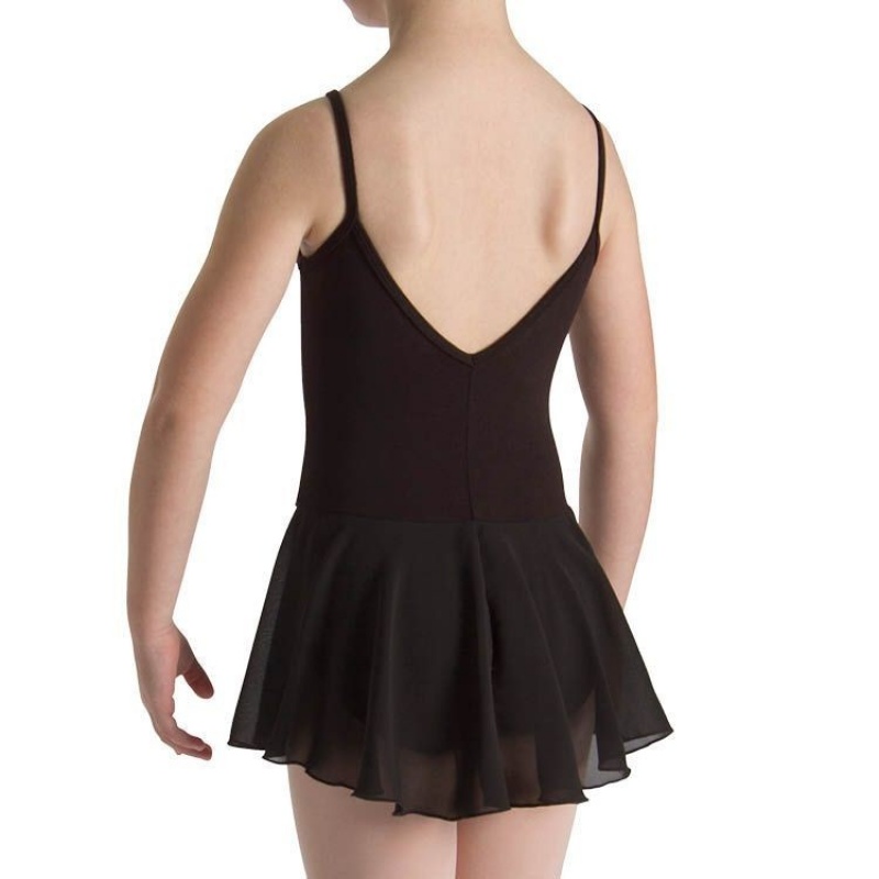 Kids' Bloch Mirella Alice Cami Tween Leotards Black | USNEJ98735